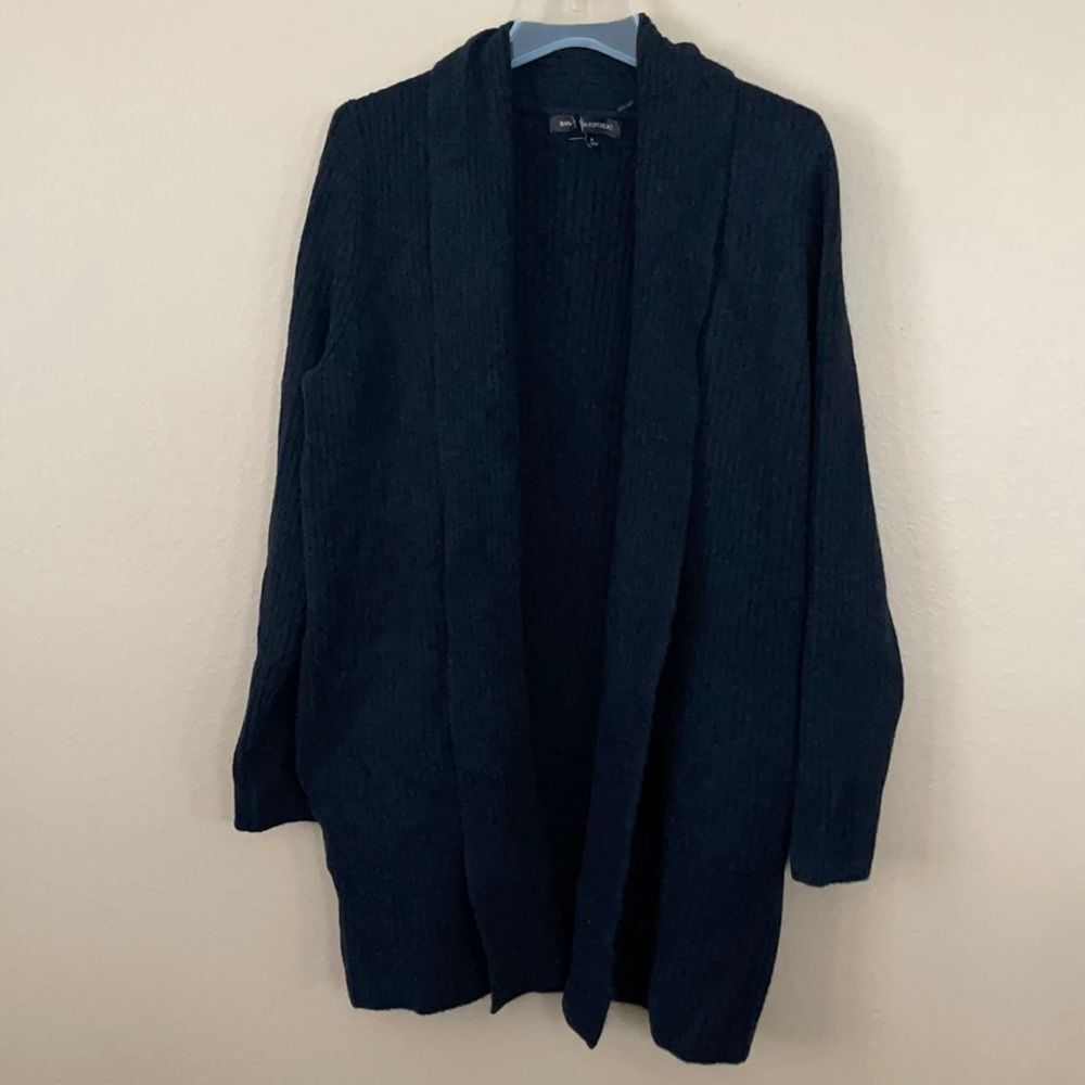 Banana Republic Navy Blue Cardigan With Pockets